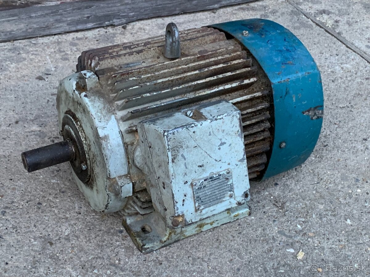 Elektromotor 4 kW MEZ Mohelnice