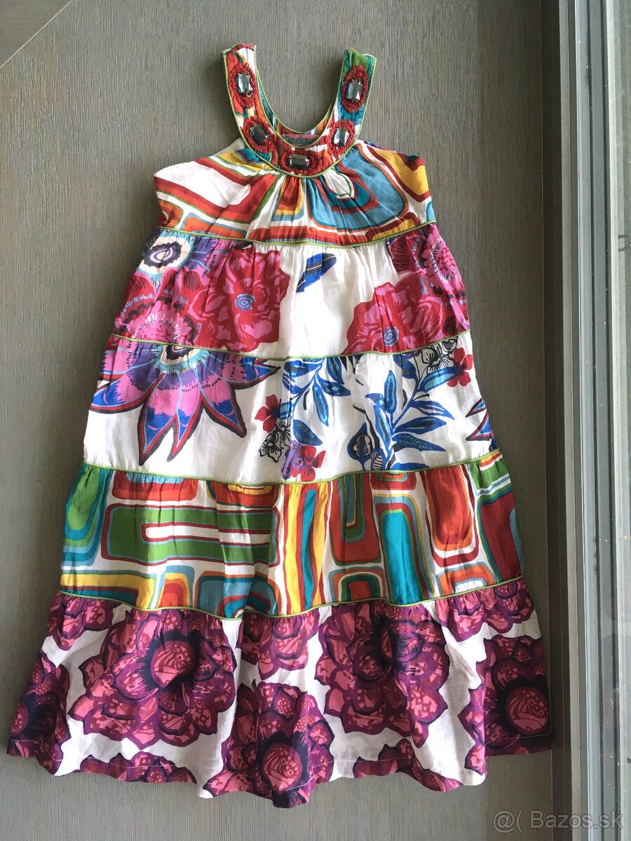dievčenské šaty, značka Desigual, velkosť 134