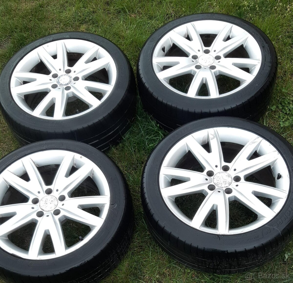alu disky Mercedes CLS R18 8,5J ET34,5 letne 250€ zimne 250€