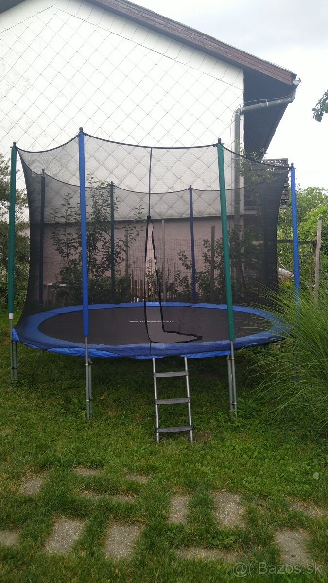 Trampolína inSPORTline Top Jump 366 cm – KOMPLETNÝ SET