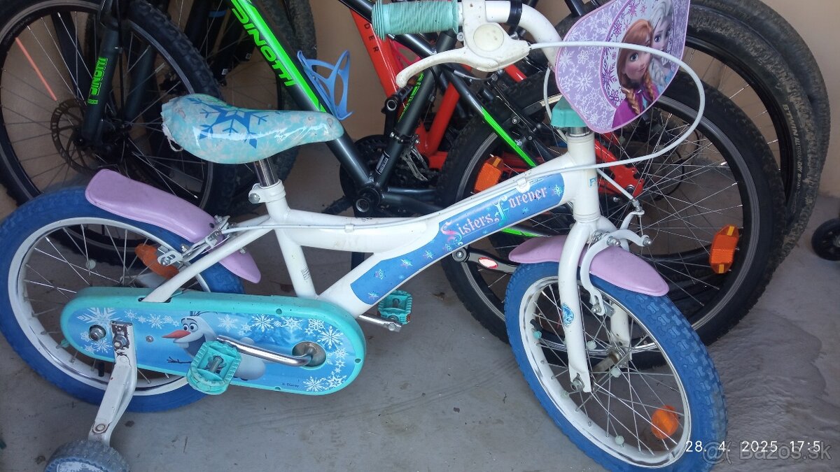 Dievčenský bicykel 16"