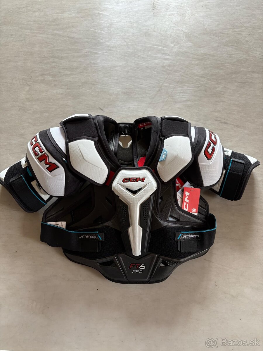Predám chrániče ramien CCM Jetspeed FT6 PRO SR nové