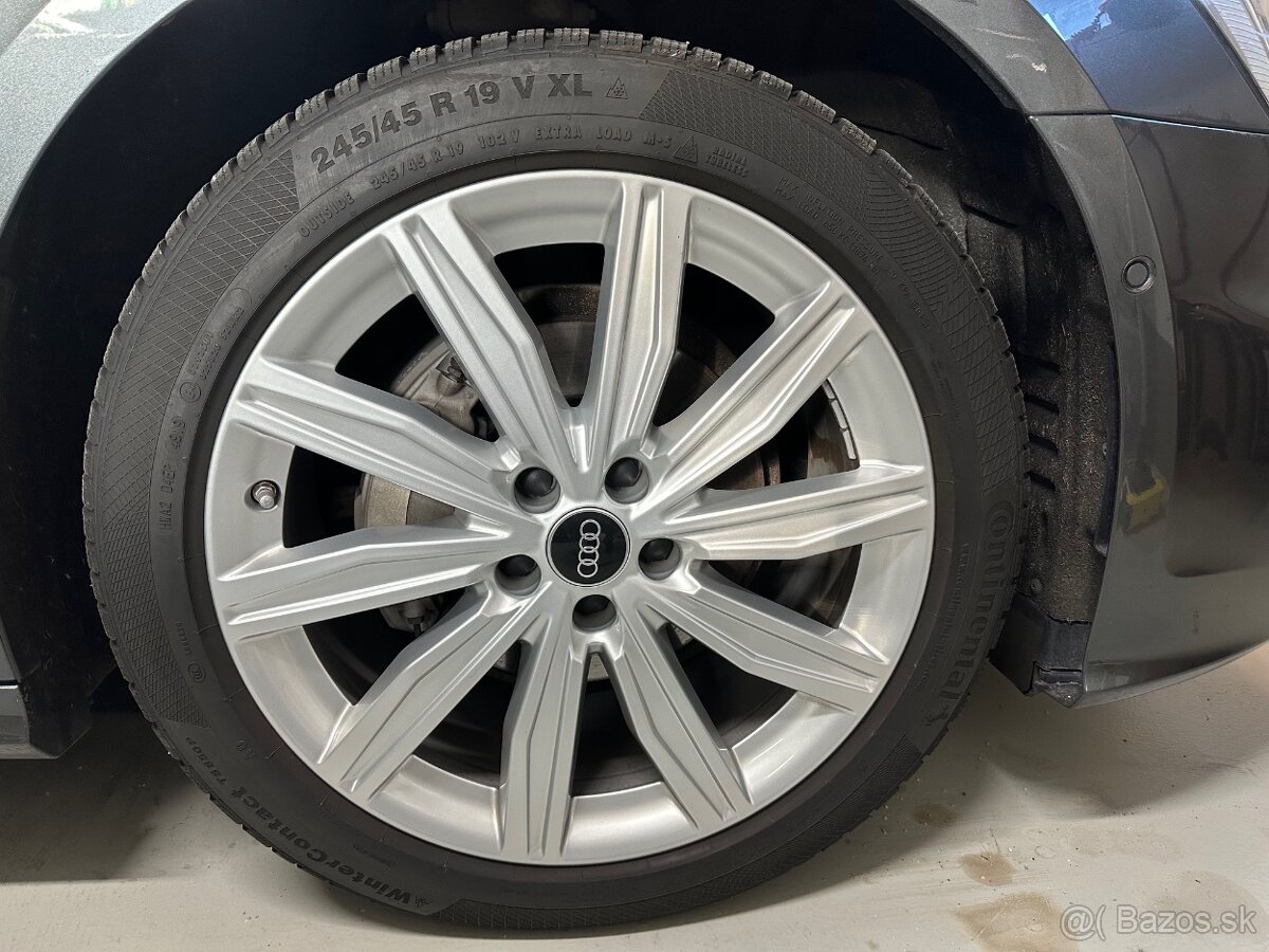 Audi hlíníkové disky + zimné pneumatiky