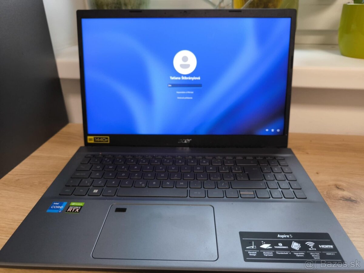Notebook Acer Aspire 5 A515 57G.