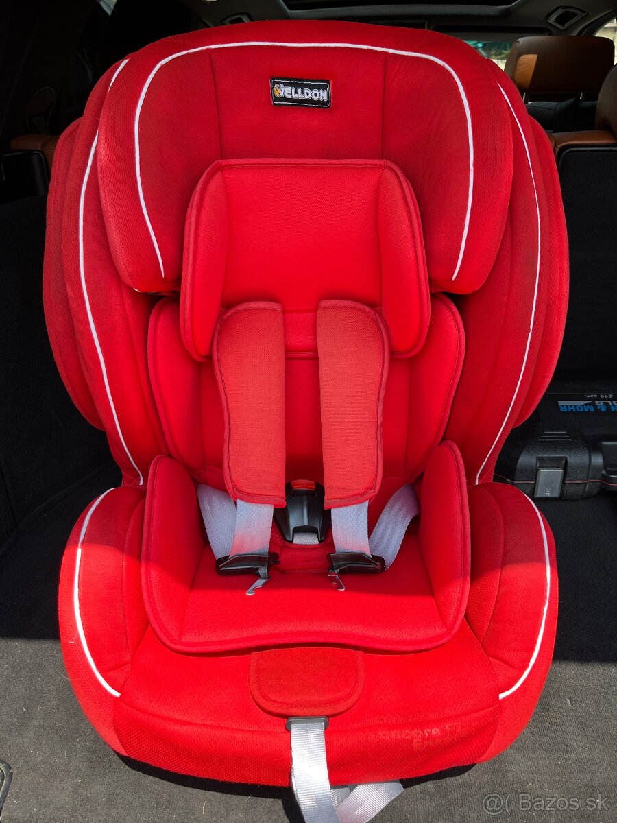 Autosedačka Welldon 9–18 kg (Isofix)