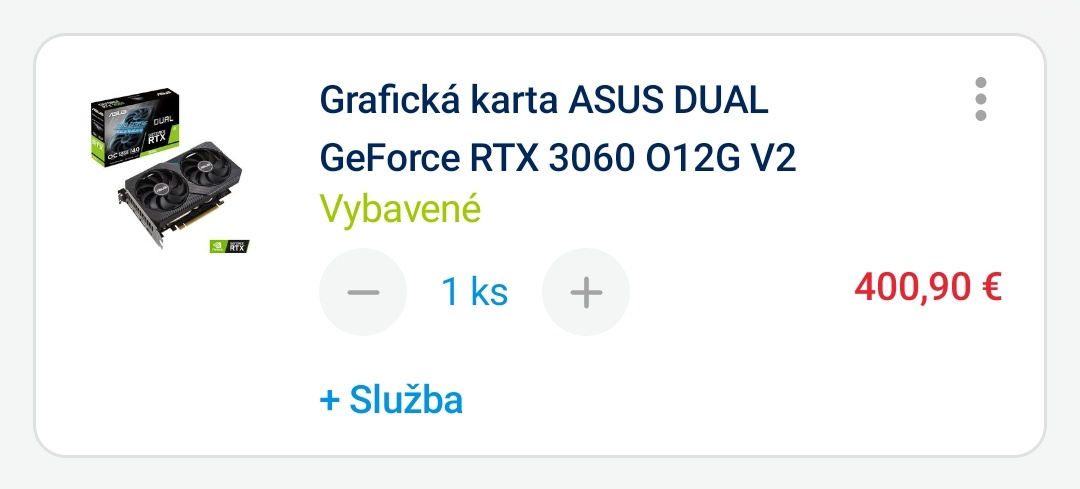 Predám málo používanú grafickú kartu