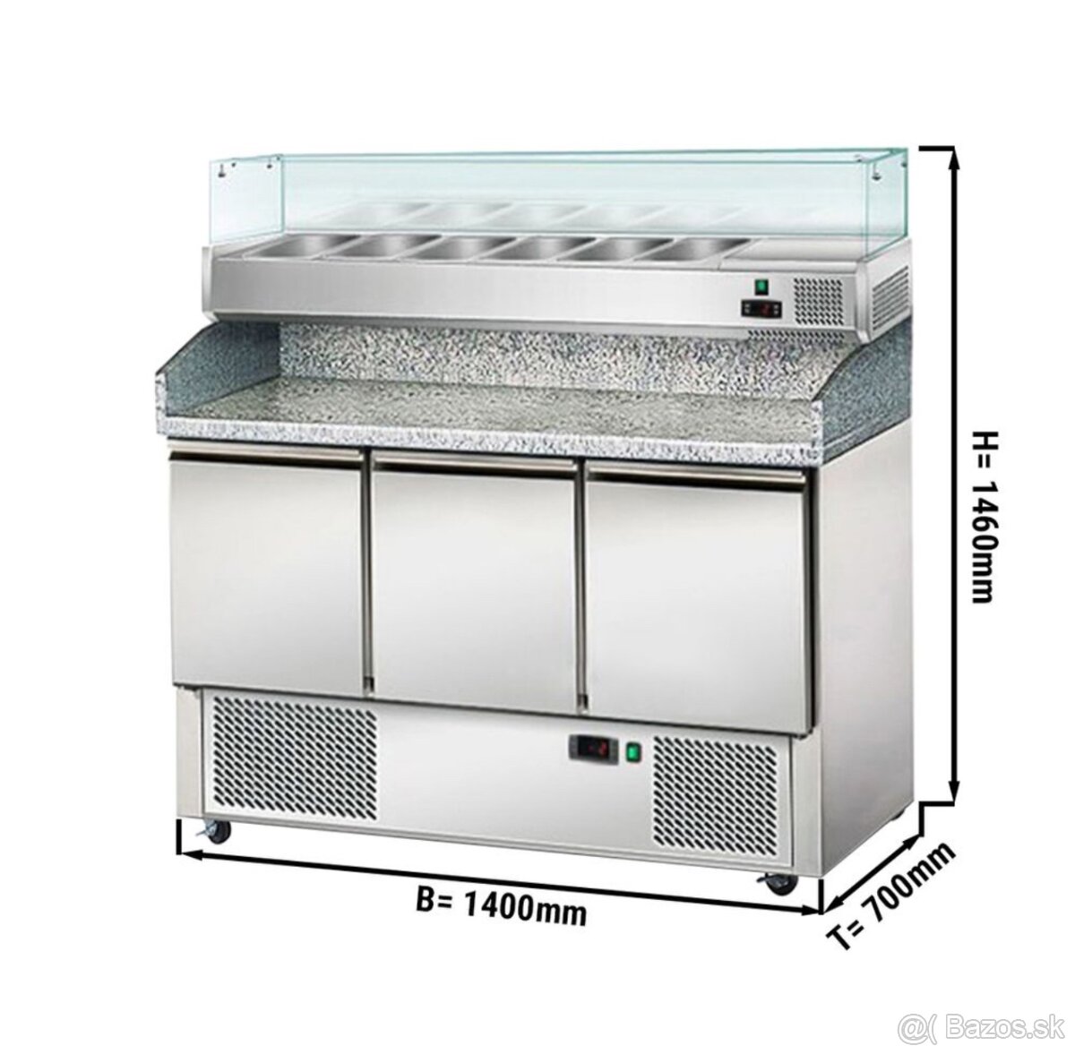 Chlad.pizza stôl ForCold S903PZ