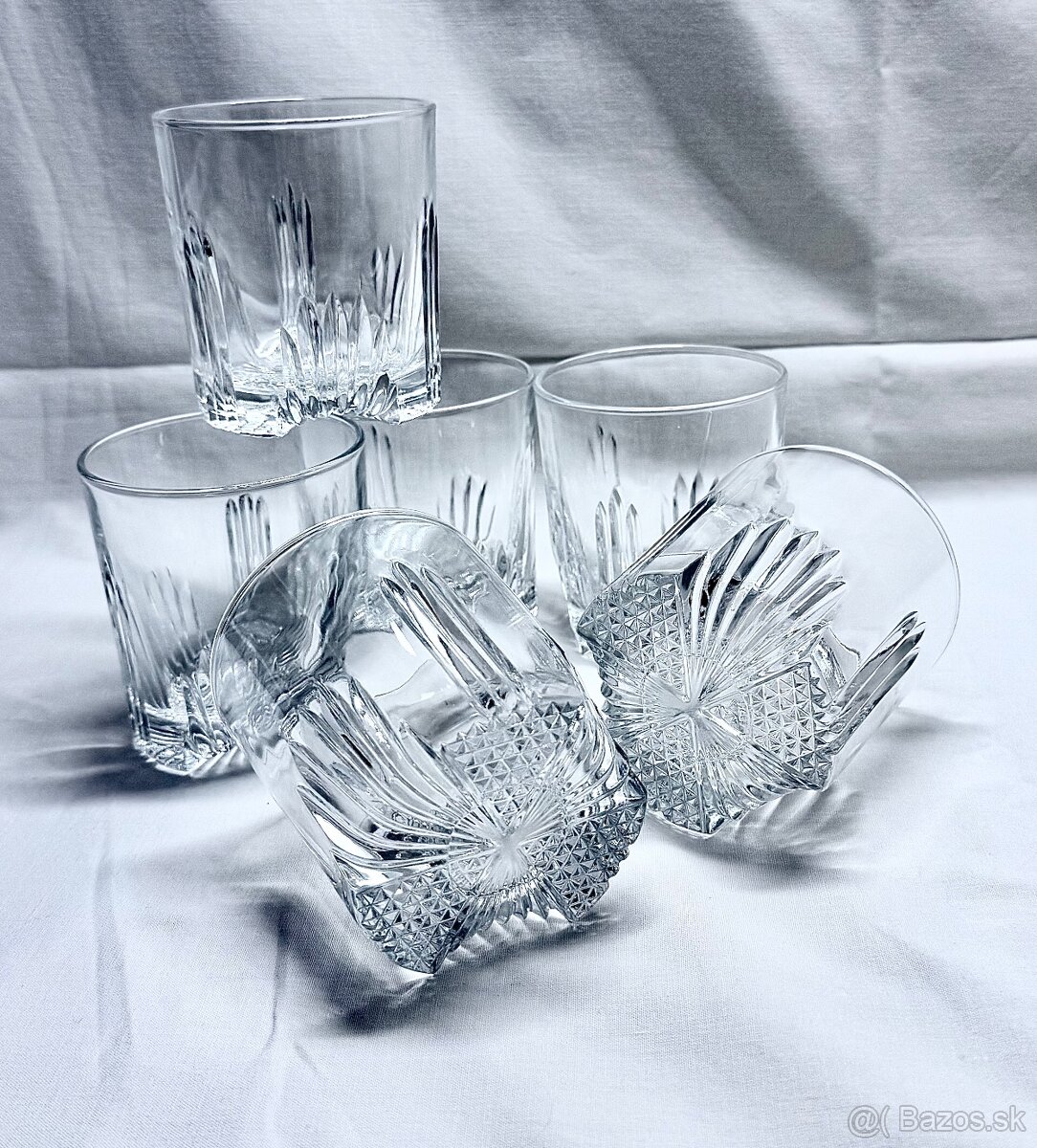 Poháre na whisky (nepoužité - zberateľská kvalita)