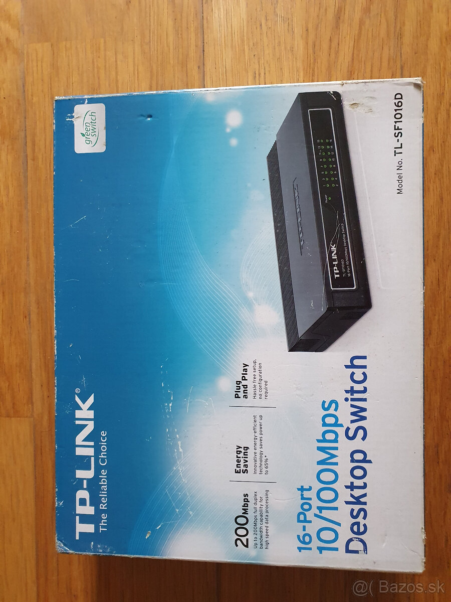 Predám Switch TP link 16 port TL-SF1016D