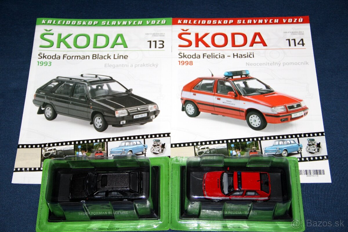 Škoda Kaleidoskop slávnych vozidiel DeAgostini 1:43