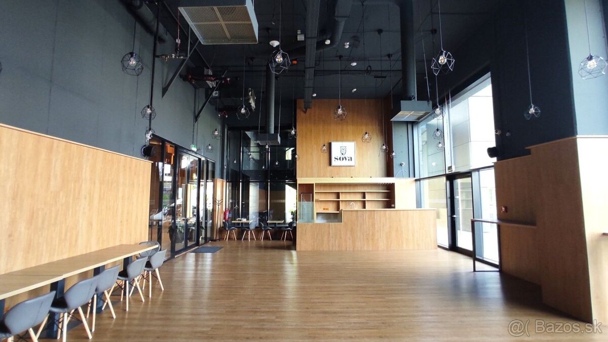 Obchodné priestory vhodné na gastro, showroom či predajňu v