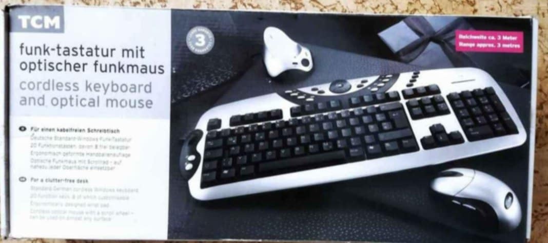 Nová nevybalená klávesnica +optická myš