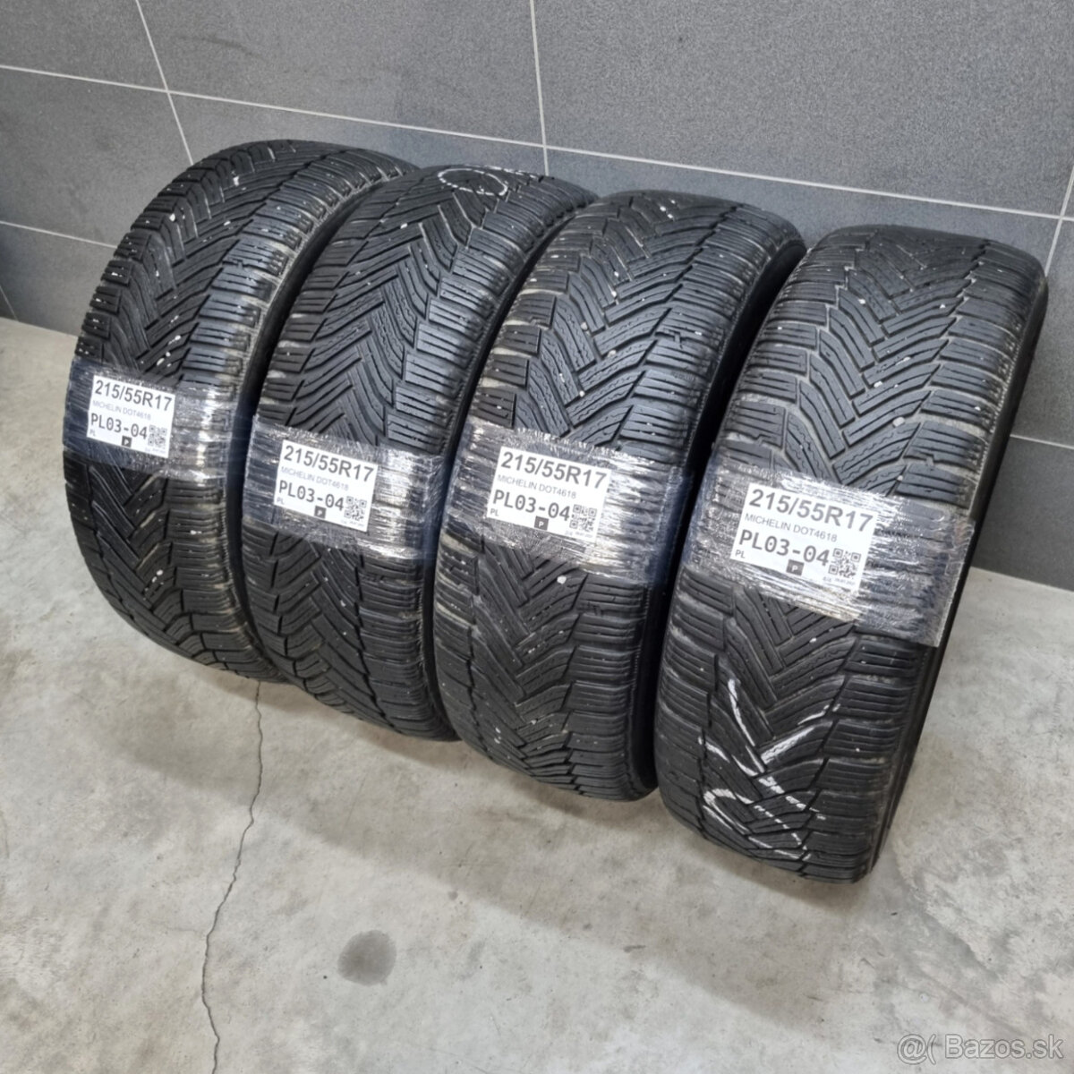 Zimné pneumatiky 215/55R17 MICHELIN