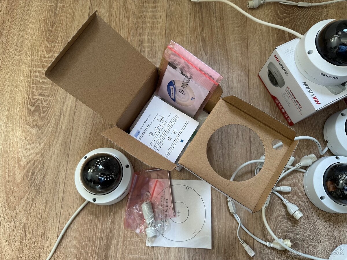 Predám kamery Hikvision: