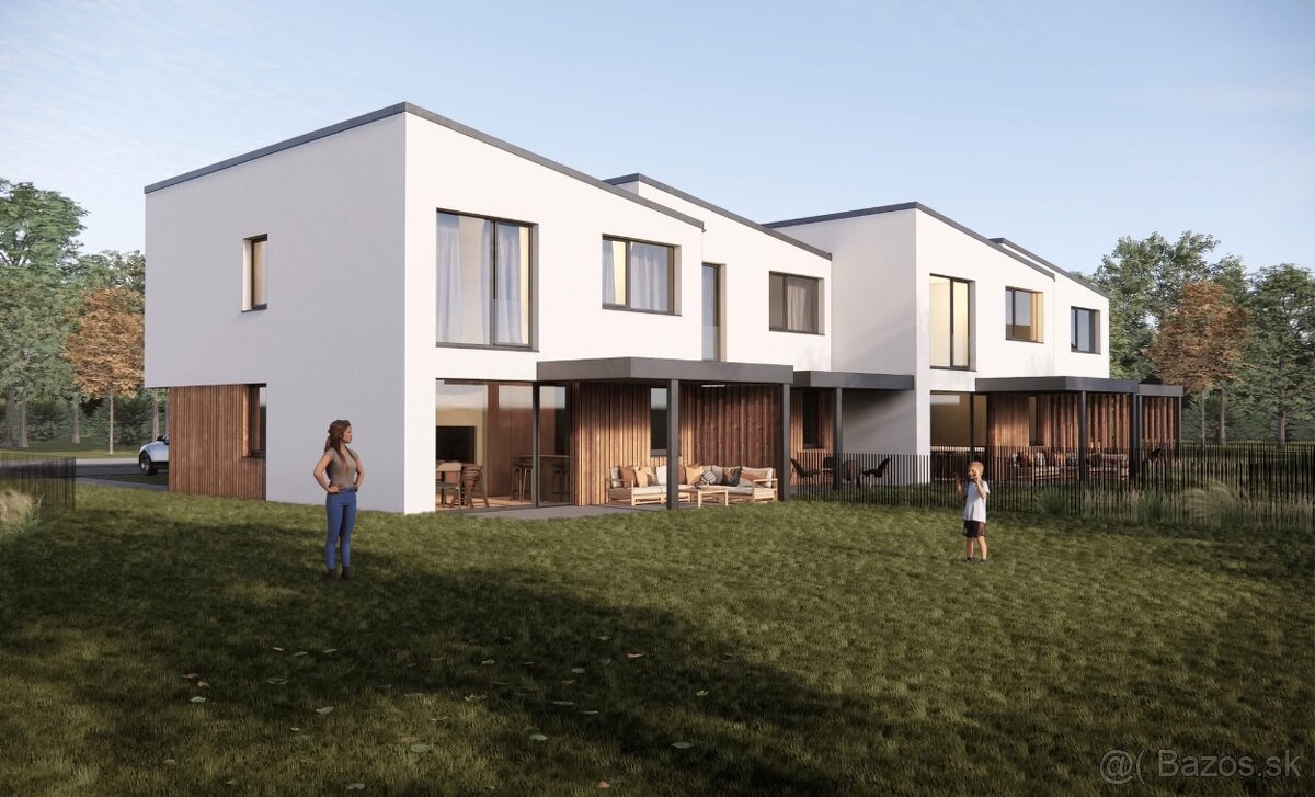 Novostavba rodinného domu v radovej zástavbe, Stará Bystrica
