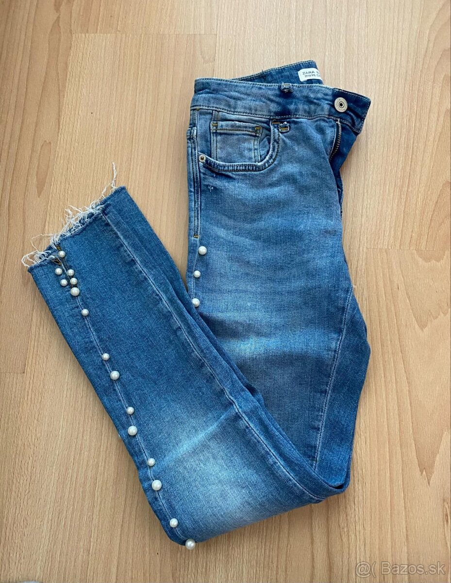 Dámske rifle Zara + 2x top  Bershka a Zara grátis