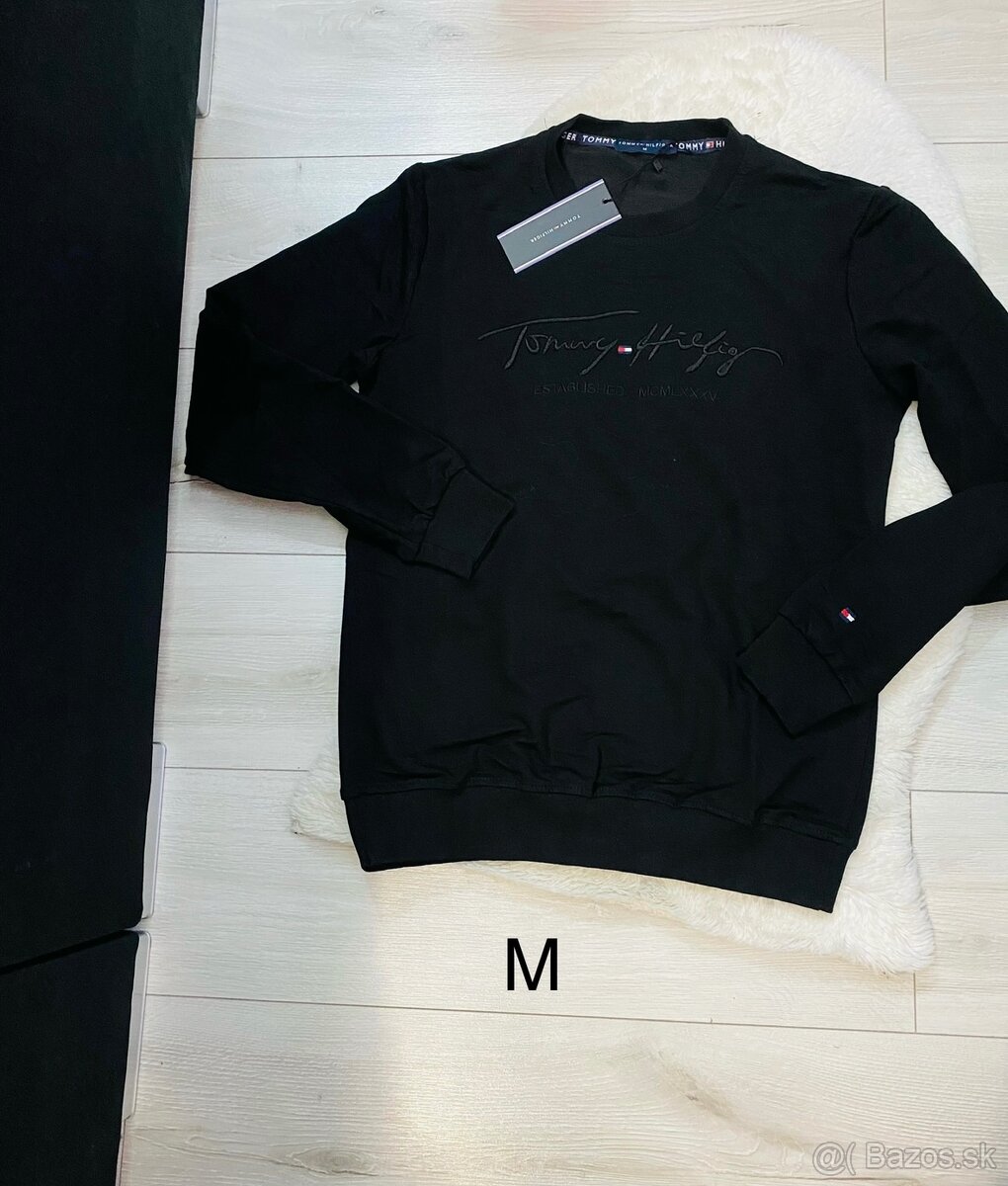 Cierna mikina Tommy hilfiger