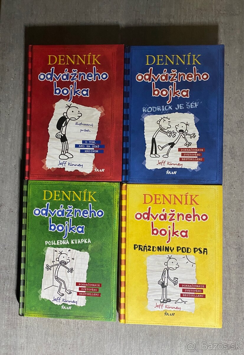 Denník odvážneho bojka (4pack)