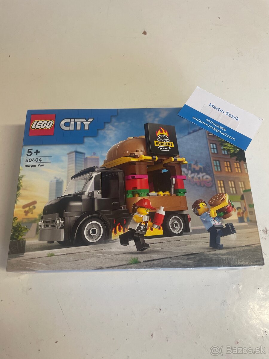 Predám nové neotvorené LEGO 60404 Burger Van