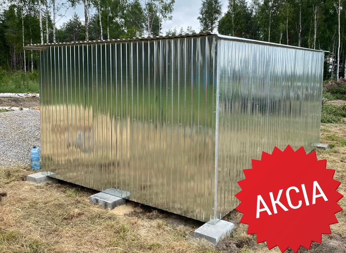 Plechová garáž montáž DOPRAVA zdarma po celom Slovensku