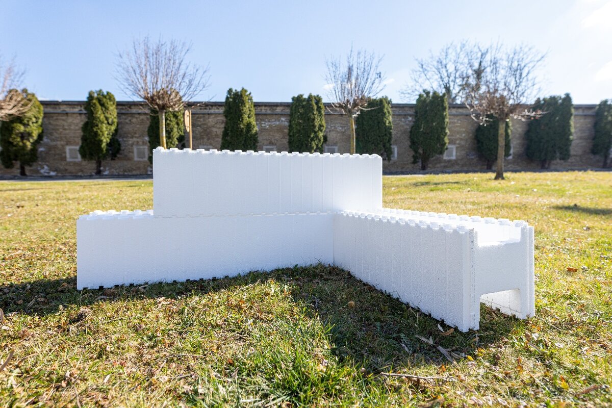 Polystyrénové tvárnice, bloky na bazén