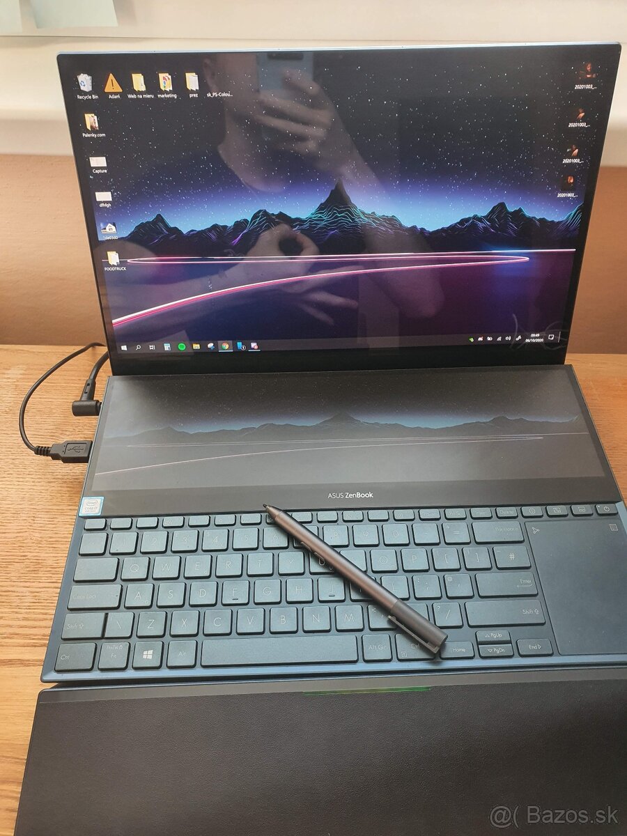 Herný - grafický notebook - Asus Zenbook Pro Duo i7 16GB RAM