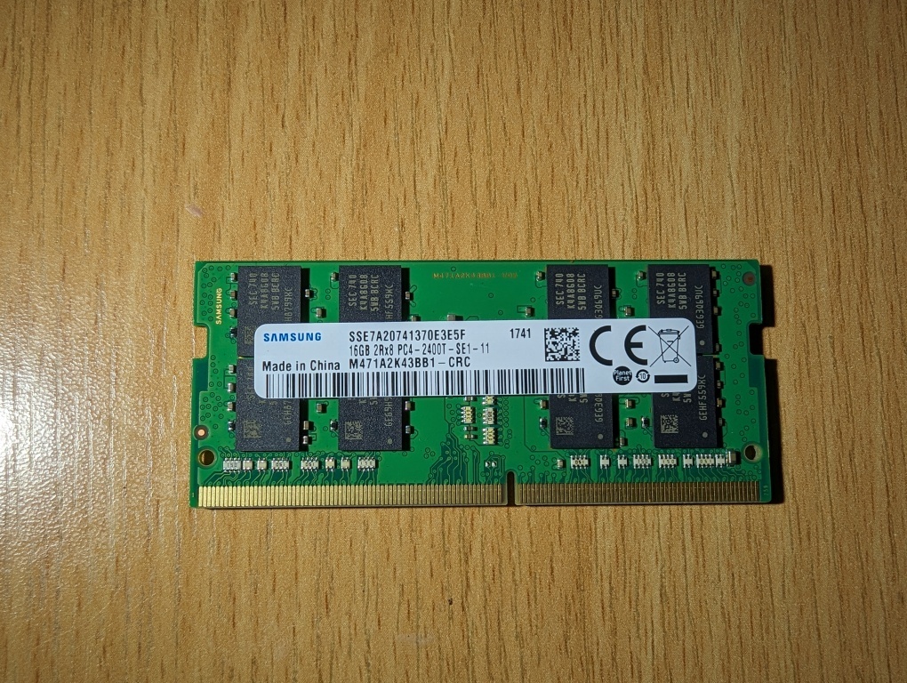 SO DDR4 16GB Samsung