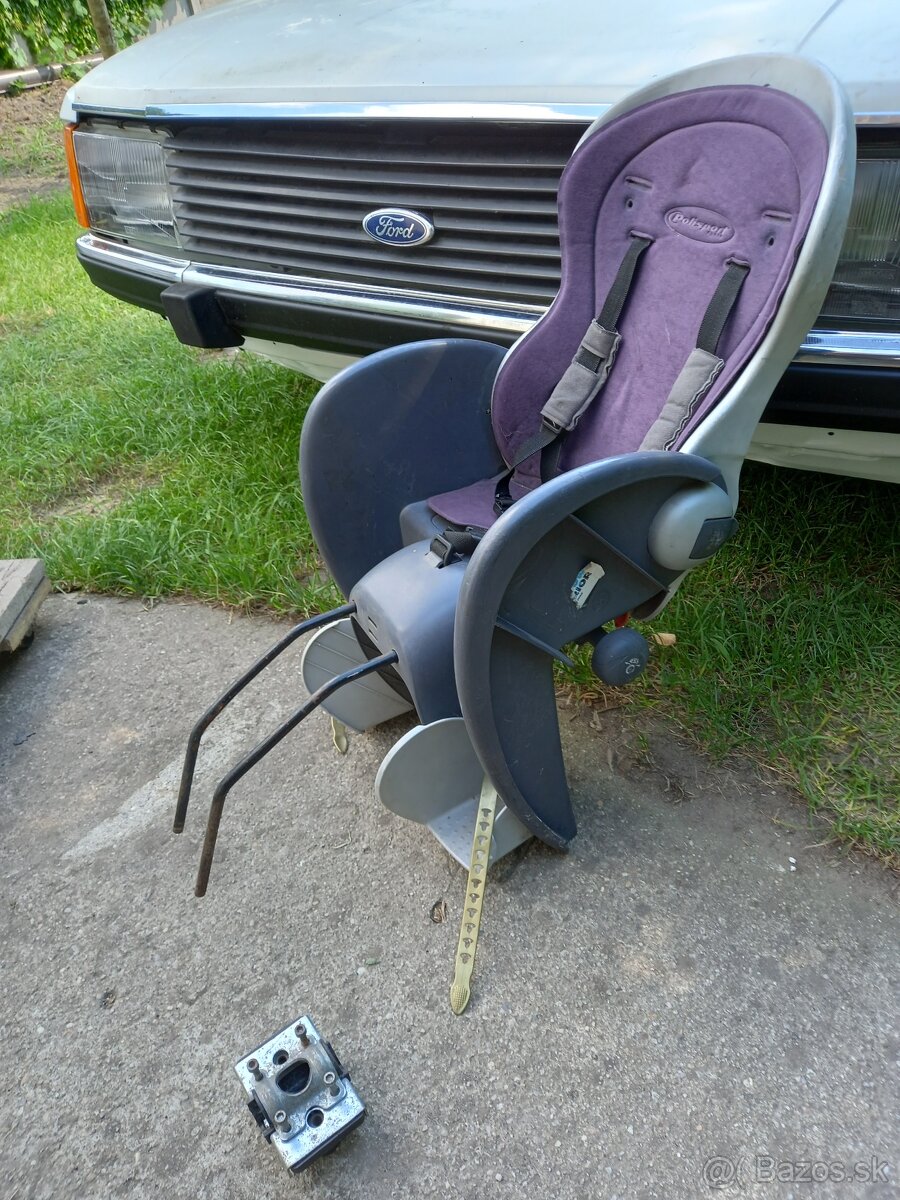 detská sedačka na bycike