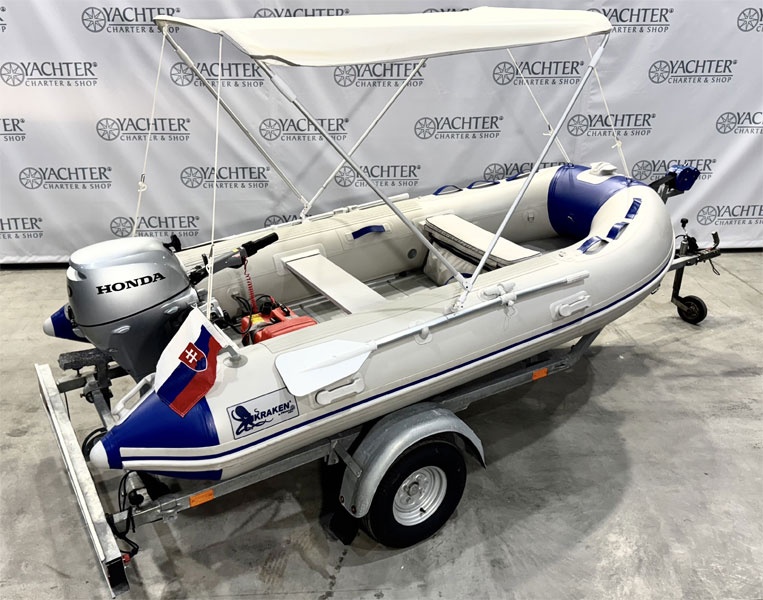 Motorový čln gumený Proscan Kraken 330 + Honda BF 10 SHSU