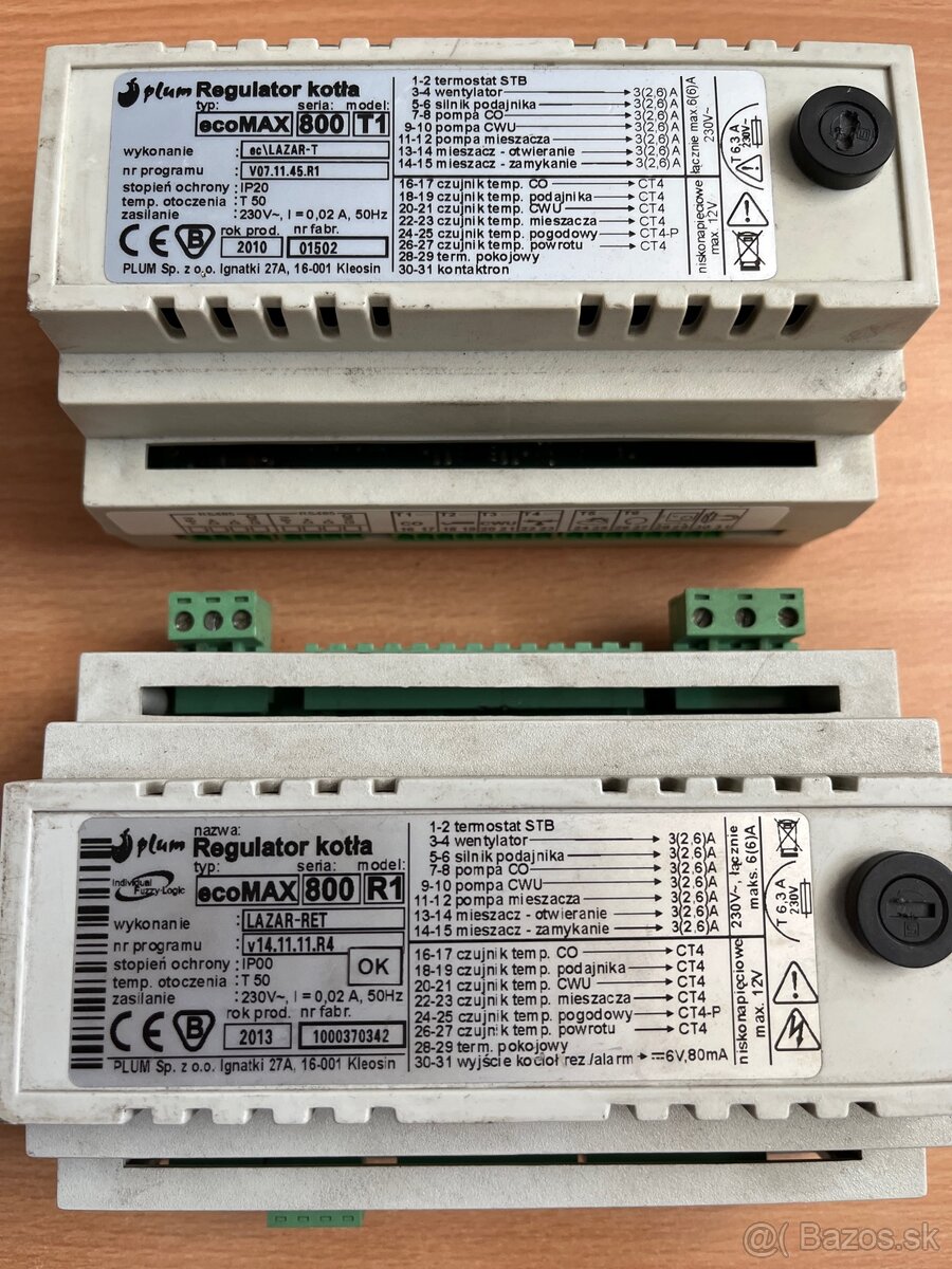 Regulator kotla ecoMAX 800 R1, ecoMAX 800 T1
