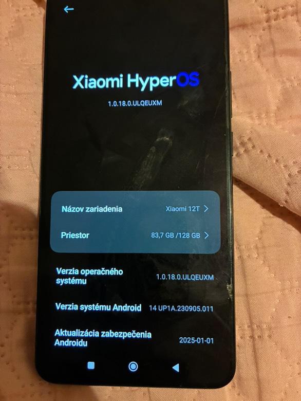 Predám mobil značky xiaomi 12T
