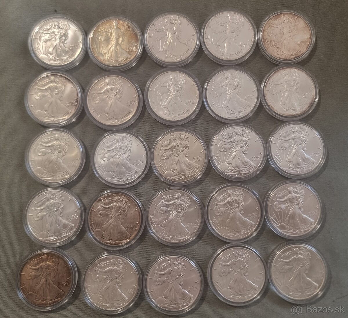 Investičné striebro American Silver Eagle 1 oz
