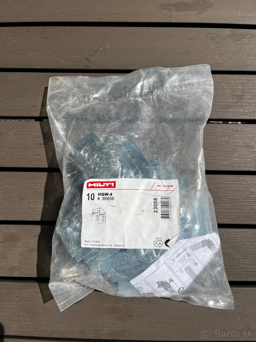 HILTI -UHLOVÁ SPOJKA MQW-4-90 NOVÉ (10ks v balení)