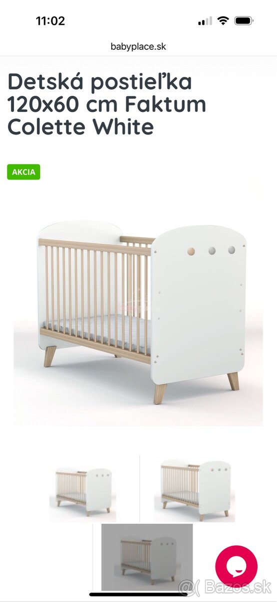 Detská postieľka Faktum