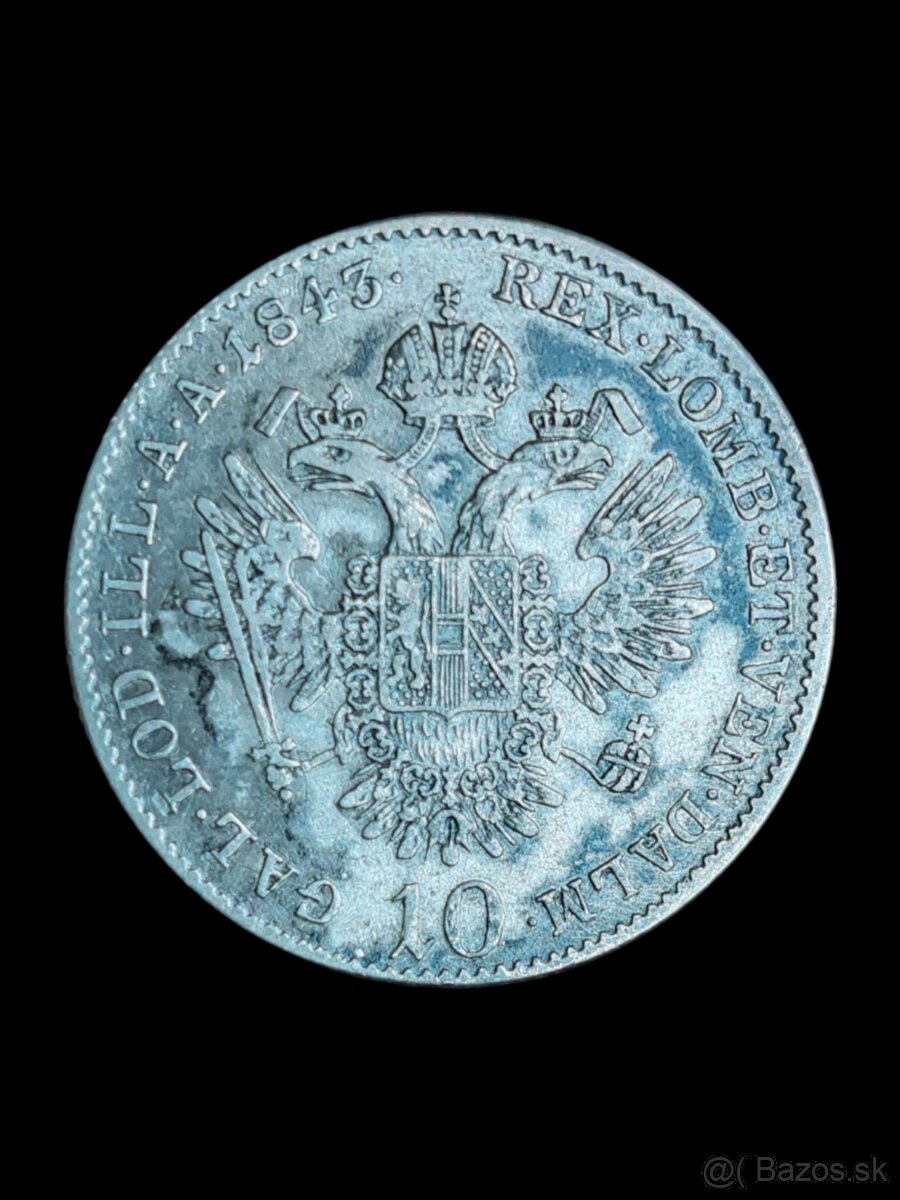 Mince Ferdinanda V. - striebro i meď
