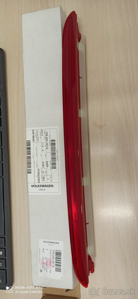 Tretie brzdové svetlo VW Touareg - Amarok nové nepoužité.