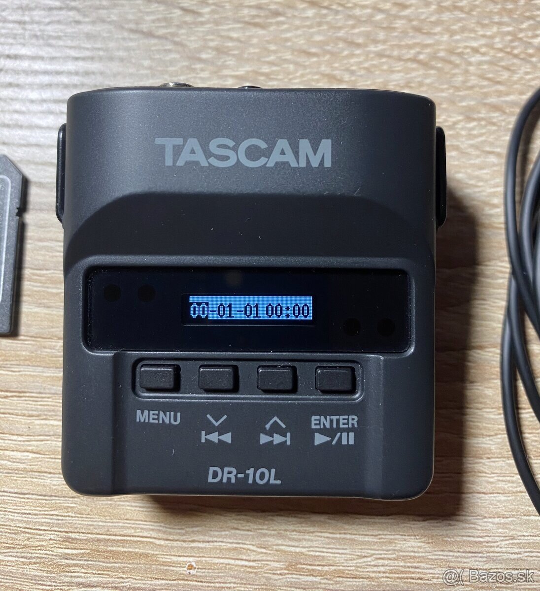 Digitálny audio rekordér DR-10L s technológiou Lavalier Mic
