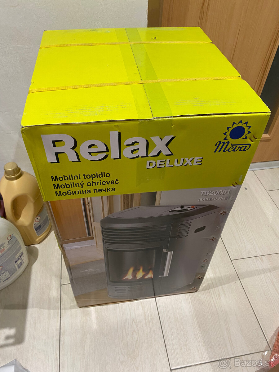 Predám plynový ohrievač Relax deluxe, nový, zabalený