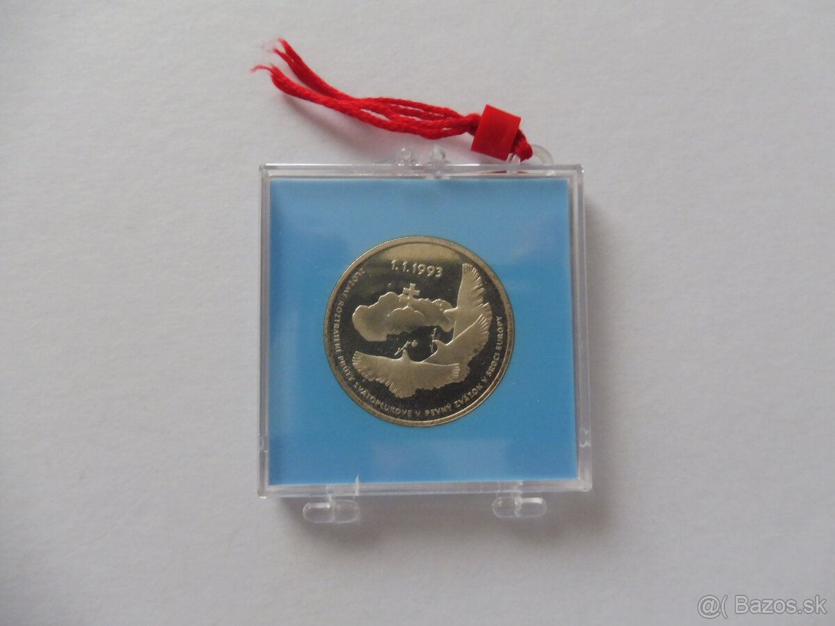 100Sk 1993 Vznik Slovenskej reoubliky, proof