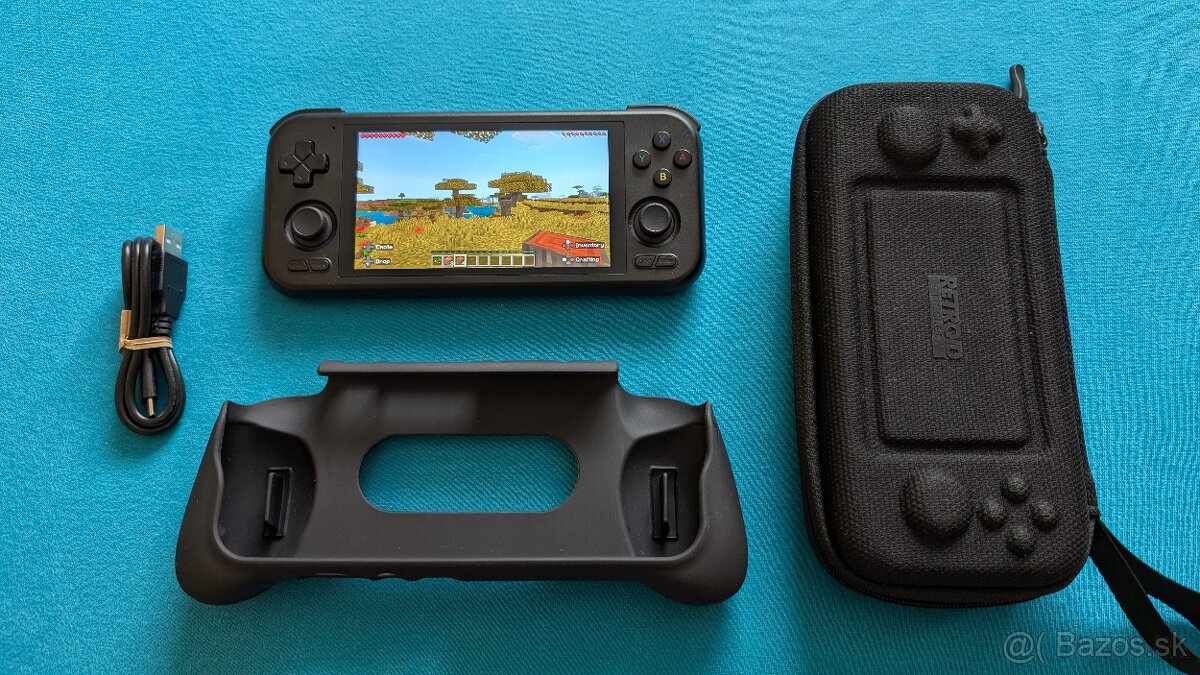 Retroid pocket 4 pro, pevné púzdro, ergonomický úchop