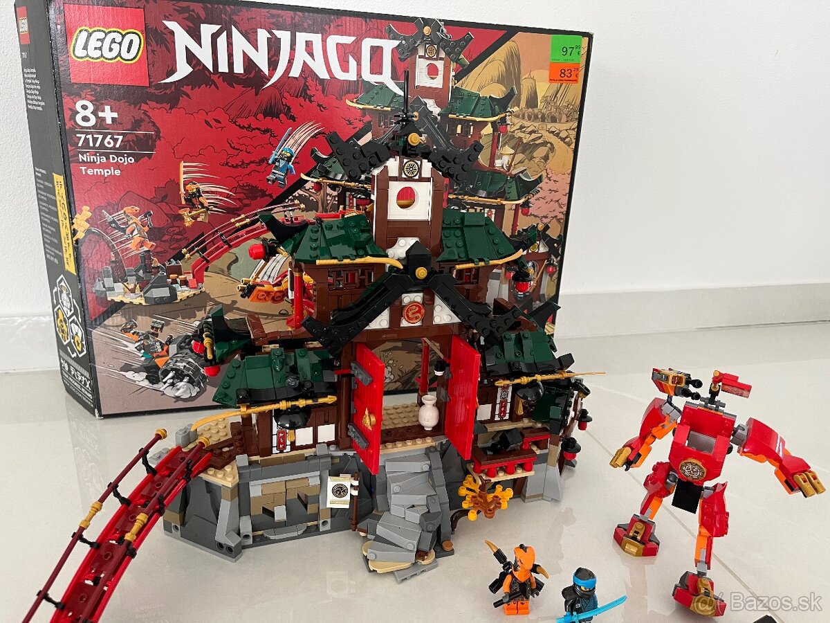LEGO Ninjago 71767: Chrám bojových umení nindžov