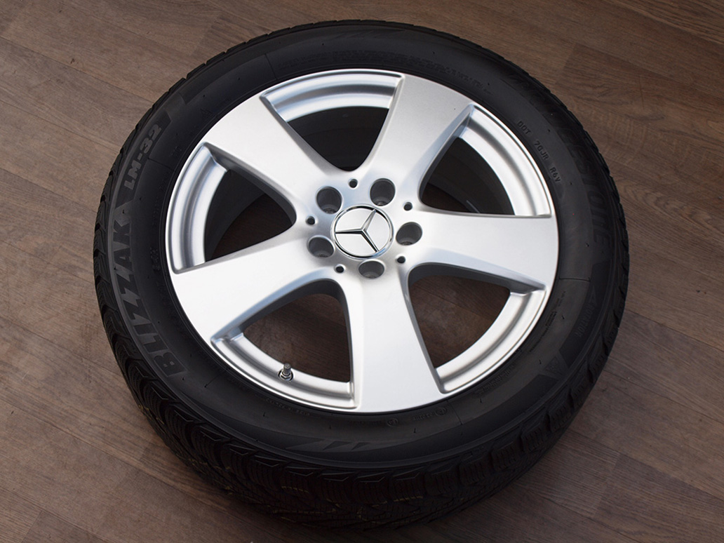 17" Alu kola = 5x112 = MERCEDES C-CLASS W205 ZIMNÍ