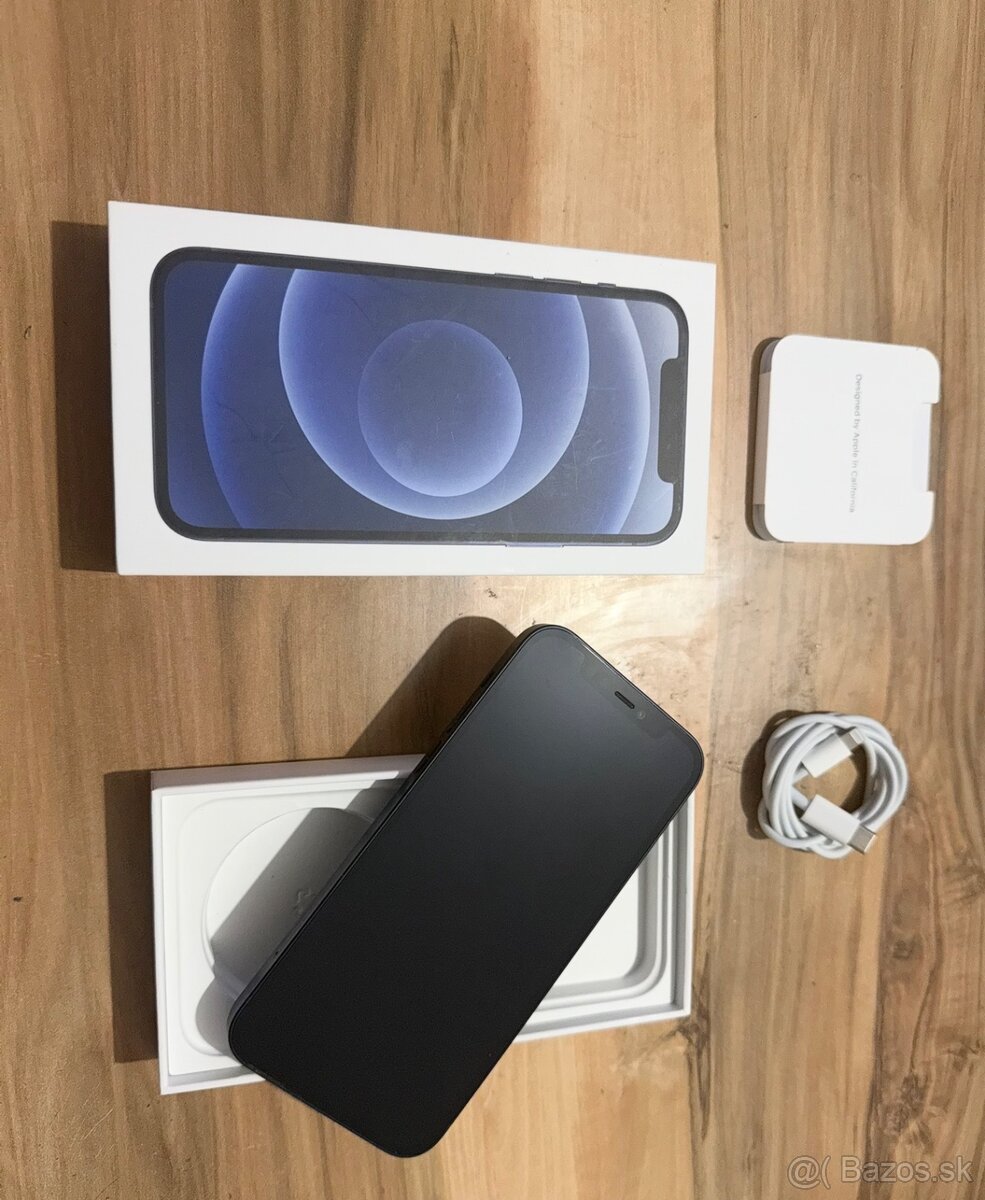 Predám Apple IPhone 12 128GB Black Stav Nového Telefónu
