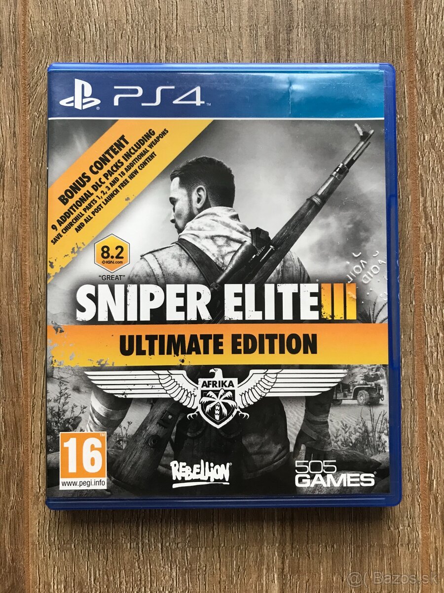 Sniper Elite 3 Ultimate Edition na Playstation 4