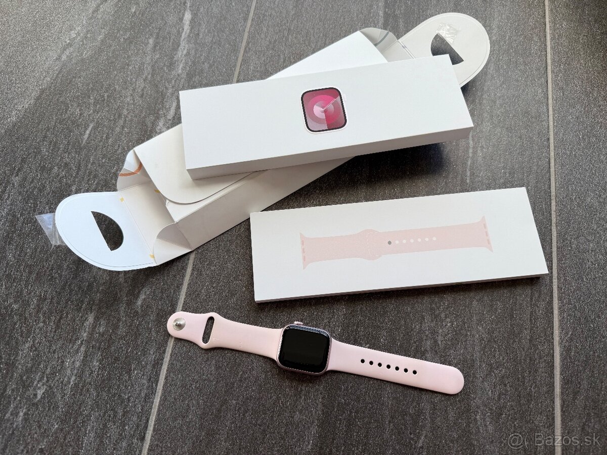 Apple Watch 9 41mm Pink S/M Cellular (verzia so SIM)