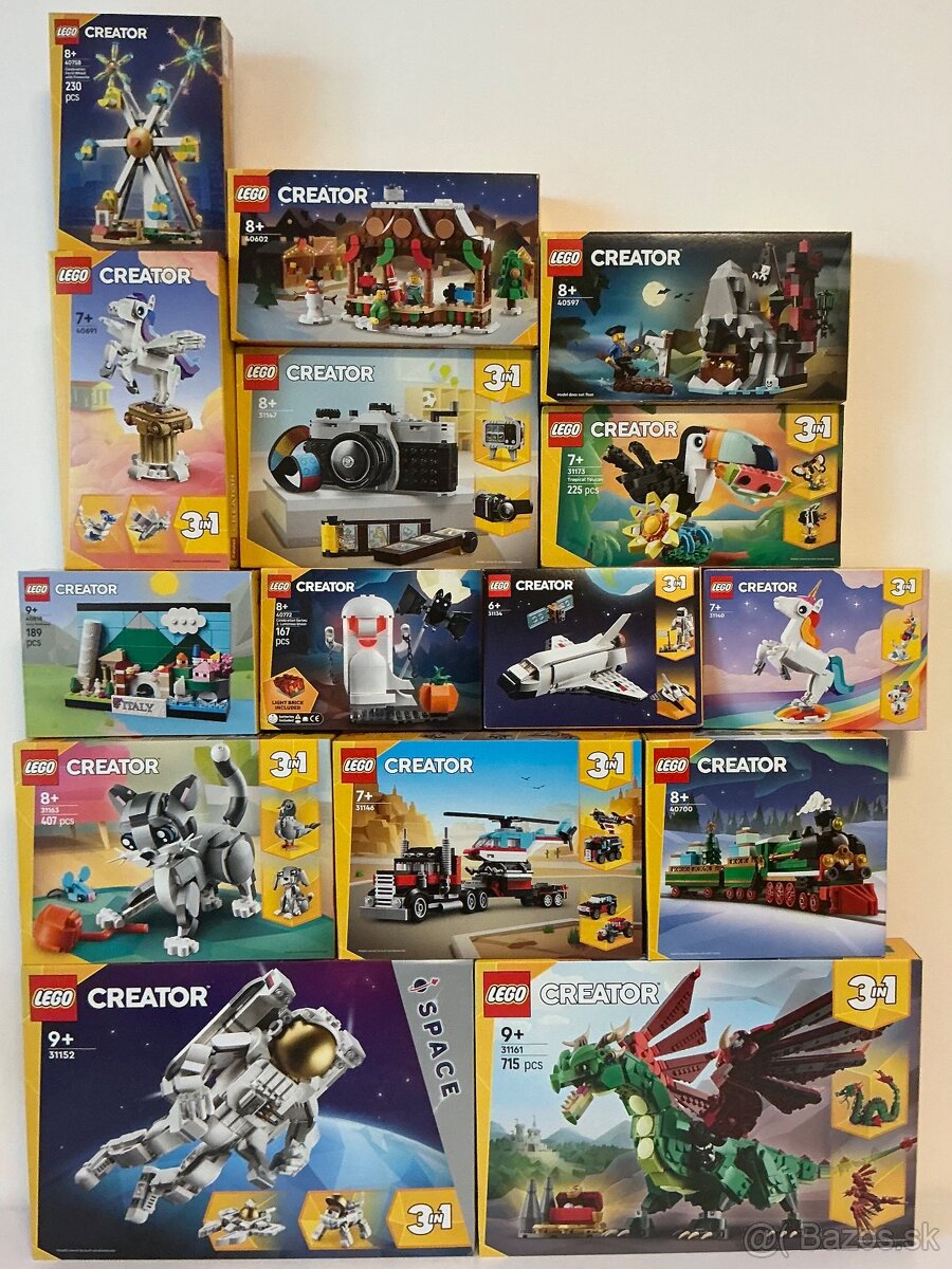 Lego Creator - nové, nerozbalené