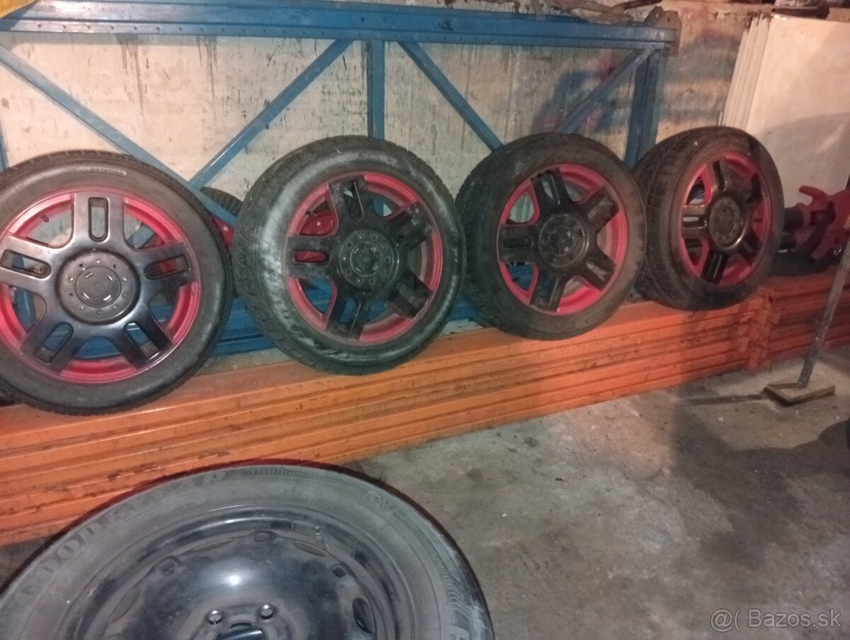 Predám hliníkové disky 5x100 R16