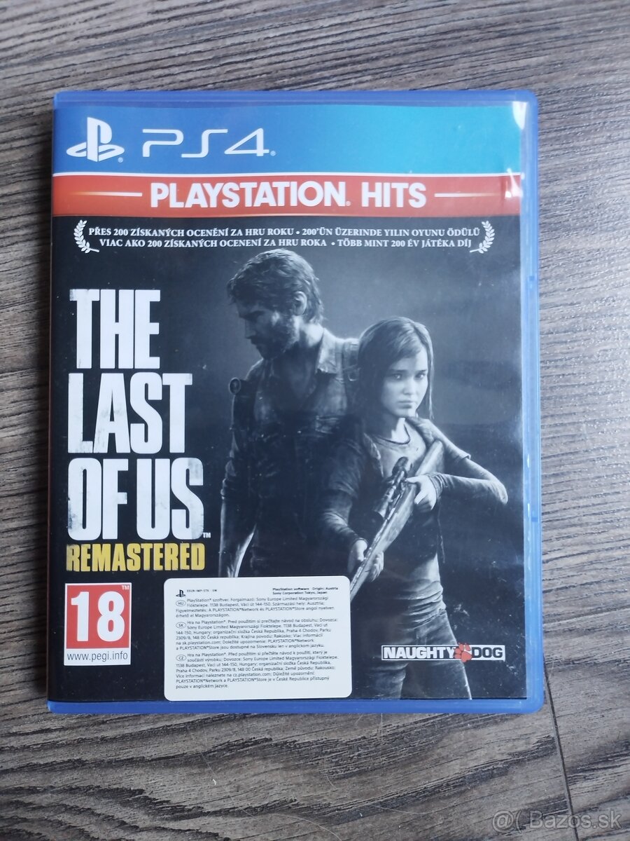 Hra na PS4 the last of us