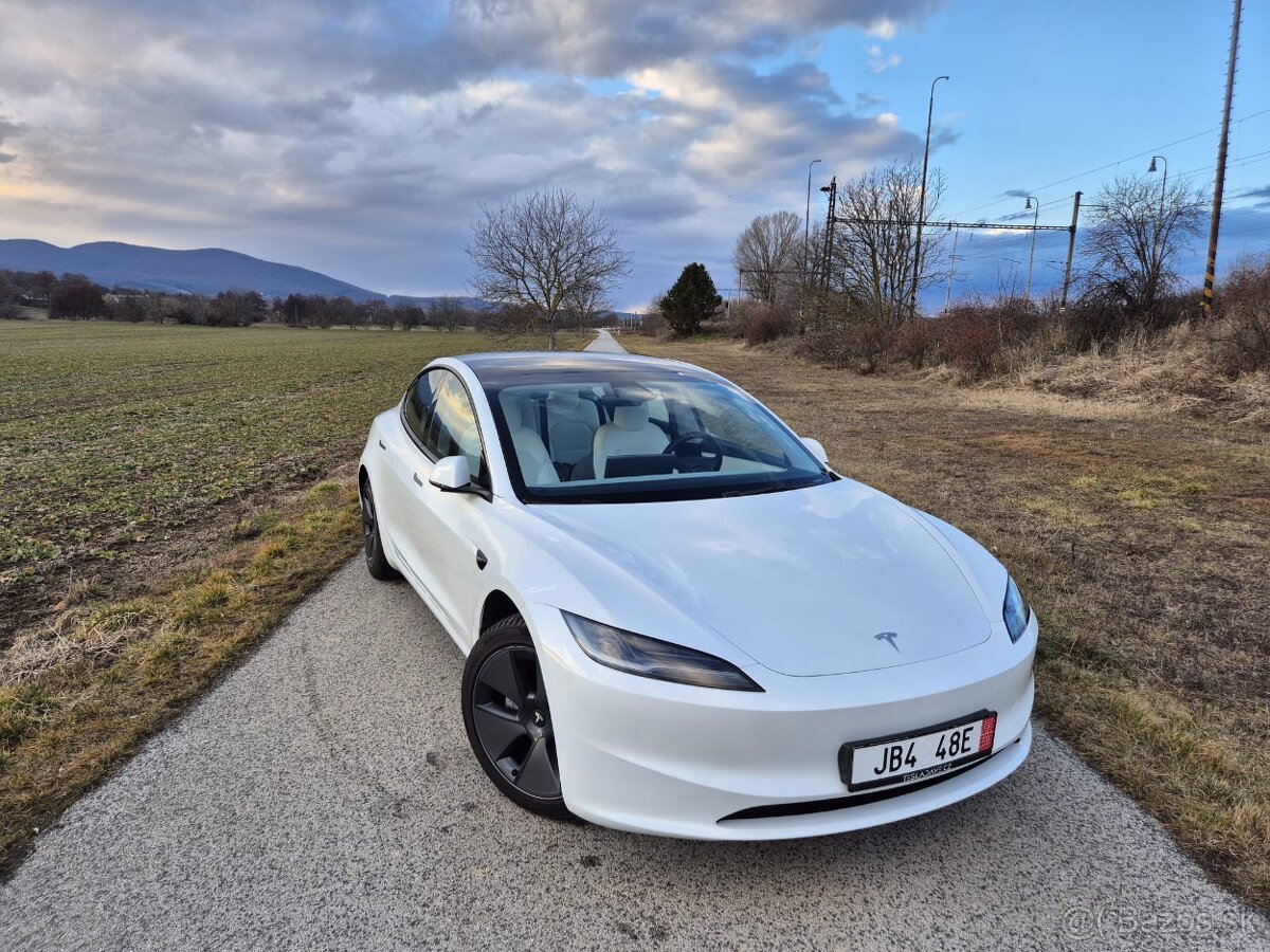Tesla 3 Highland 2024 na prenajom