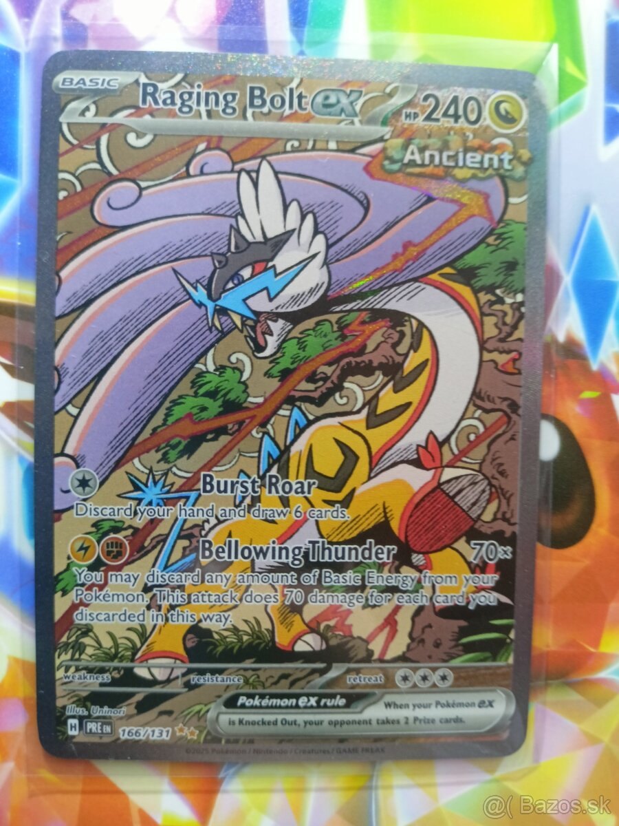 Pokémon vzácne karty -Prismatic Evolutions